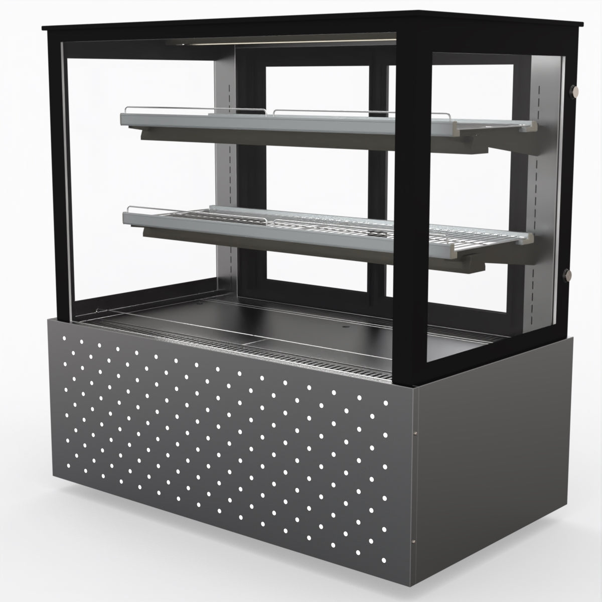 Bonvue SG120FE Commercial Heated Food Display Warmer - Dual Pan Buffet Server for Restaurants, Catering & Cafes - Keep Food Warm & Fresh for Hours