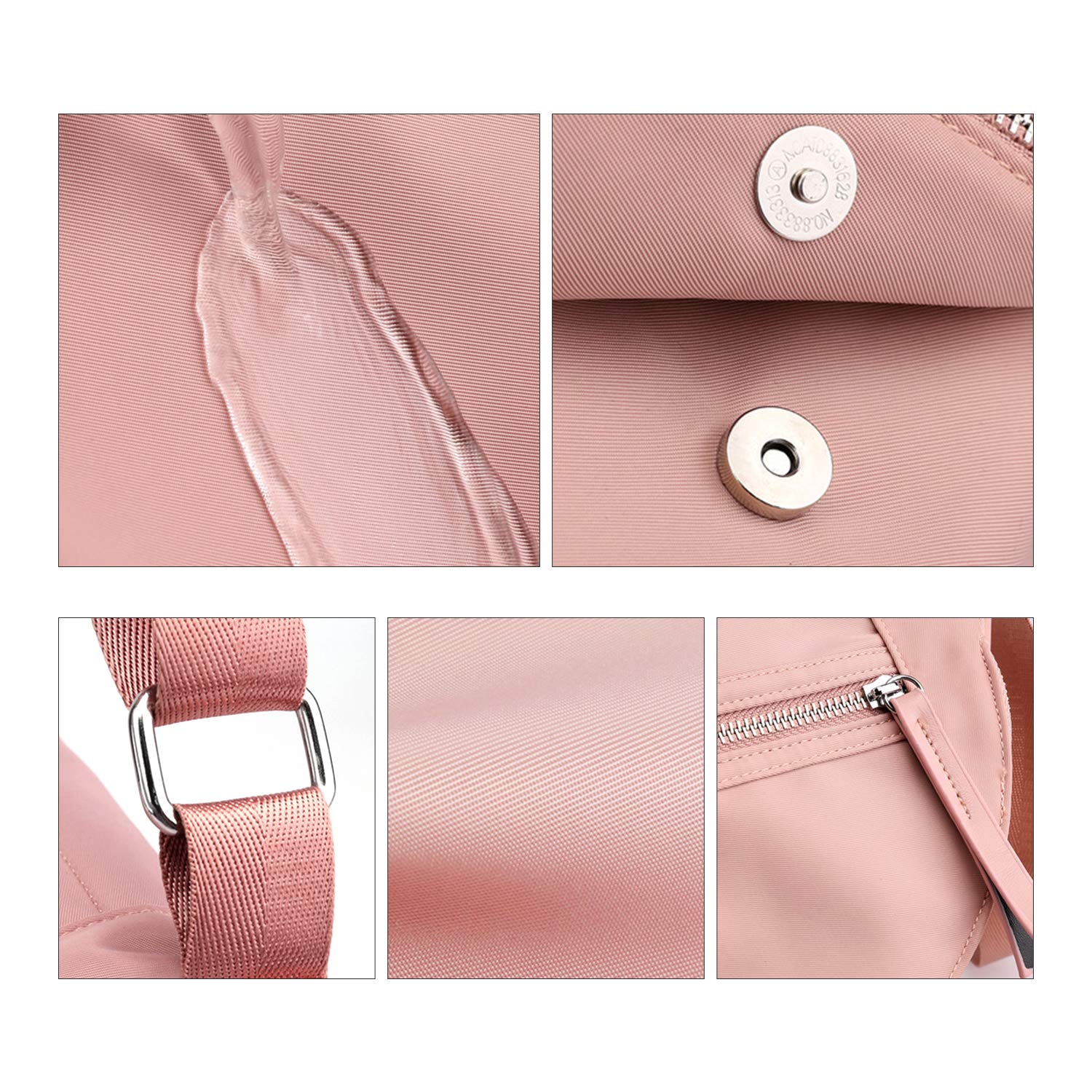Waterproof Nylon Crossbody Bag for Women - Lightweight Travel Shoulder Bag with Large Pockets | Perfect for Daily Commute, Shopping & Outdoor Adventures
