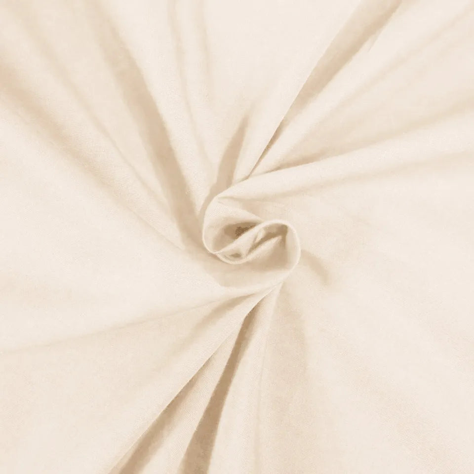 Premium 300 Thread Count 100% Cotton Percale Solid Pillowcase Set - Soft & Breathable Bedding for Hotel-Like Comfort - Perfect for Master Bedroom, Guest Room & Luxury Home Decor