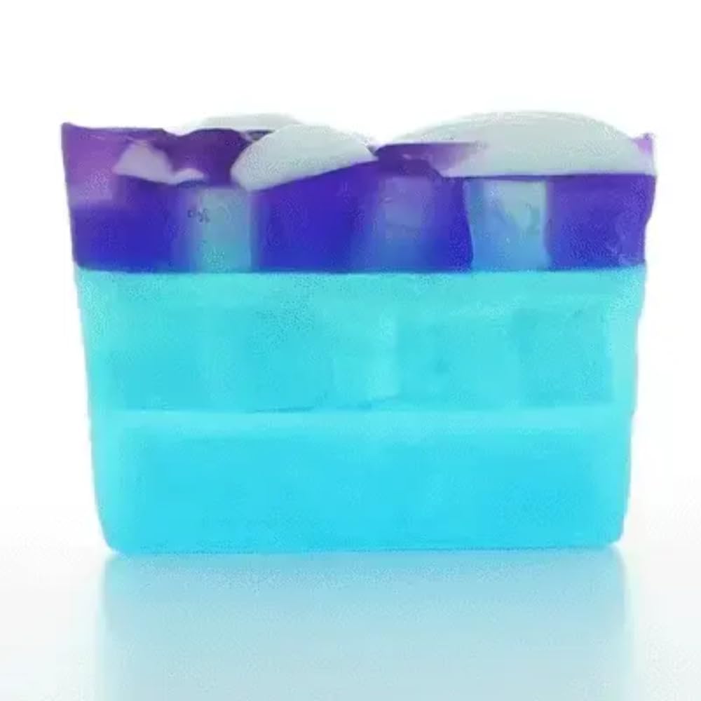 Handmade Mermaid Soap Slices - Natural Glycerin Soap Bars for Bath & Shower - Perfect for Gifts, Spa Day, and Kids Bath Time