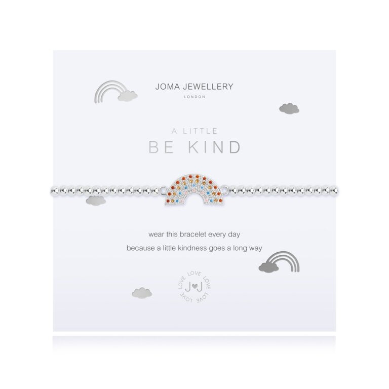 Joma Jewellery Bracelet - A Little Be Kind - Elegant & Inspirational Bracelet for Women - Perfect for Gifts, Daily Wear & Special Occasions