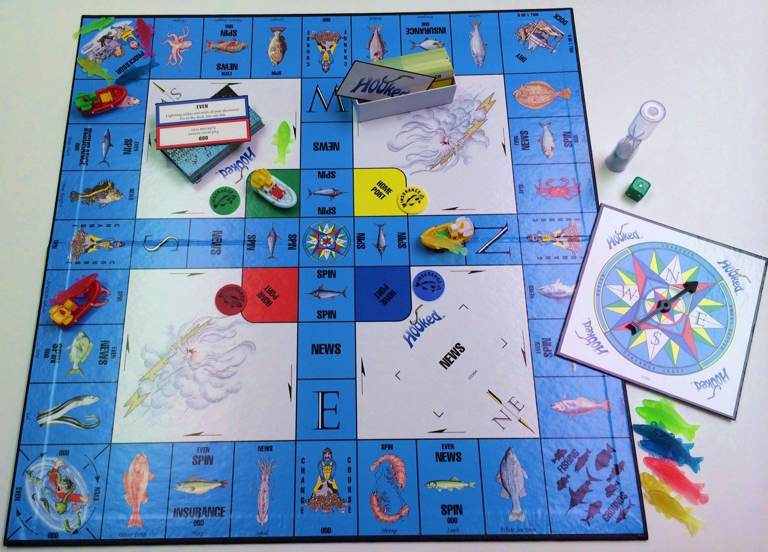 Hooked - The Fun Family Fishing Board Game for Kids & Adults - Perfect for Parties, Game Nights & Indoor Activities