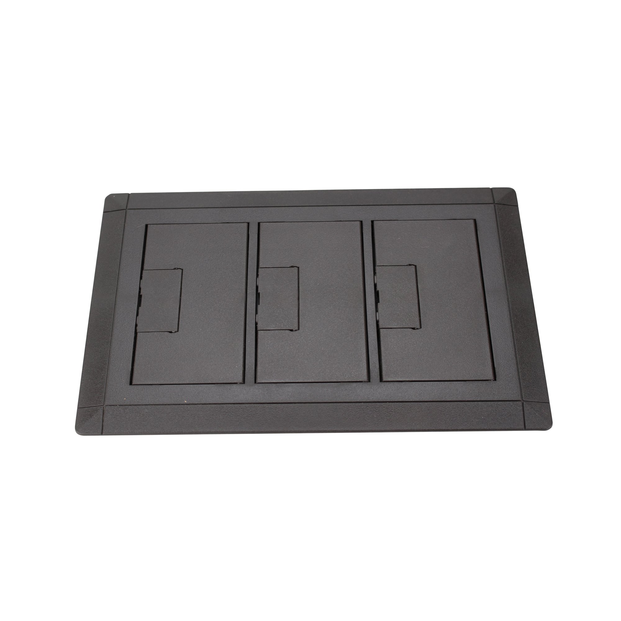 Thomas & Betts E9763B Triple Brown Electrical Cover Assembly - Durable Metal Junction Box Cover for Outdoor/Indoor Wiring Protection