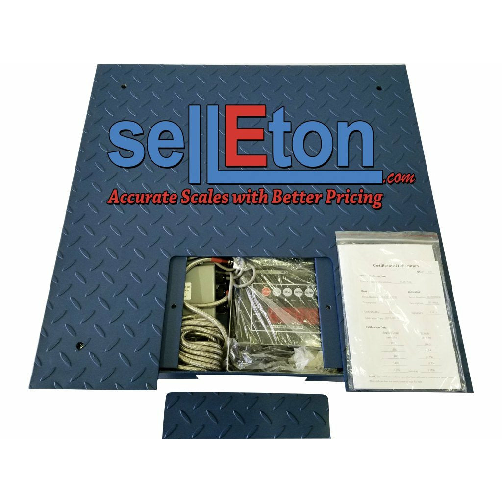 SellEton SL 700 7x7 Heavy Duty Industrial Floor Scale - 7' x 7' (84