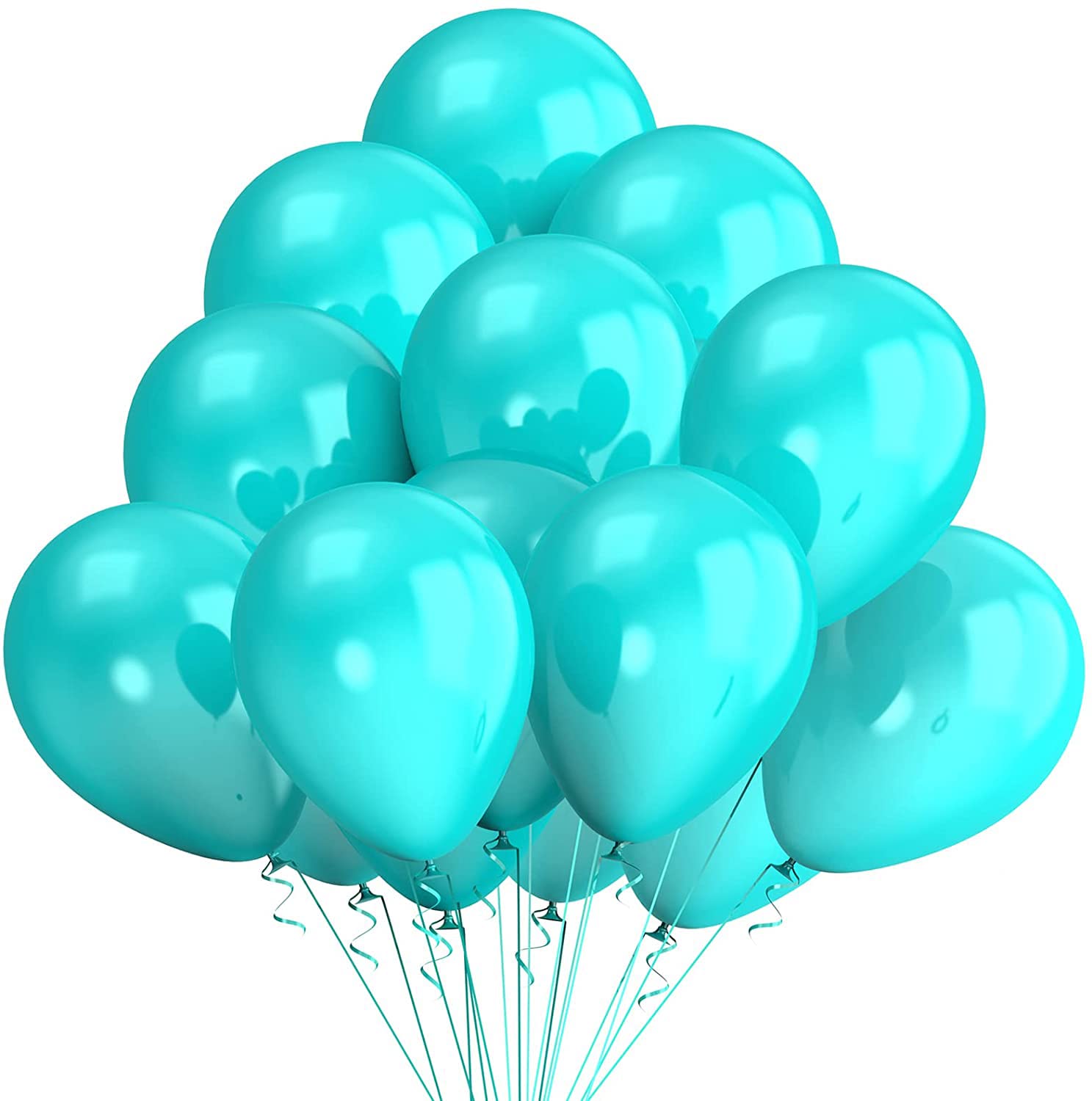 2025 Teal & Black Graduation Party Decorations - 30pcs Balloons Set for Graduation, Birthday & Bridal Shower | Turquoise Balloon Arch Kit for Party Backdrop, Photo Booth & Celebration Decor