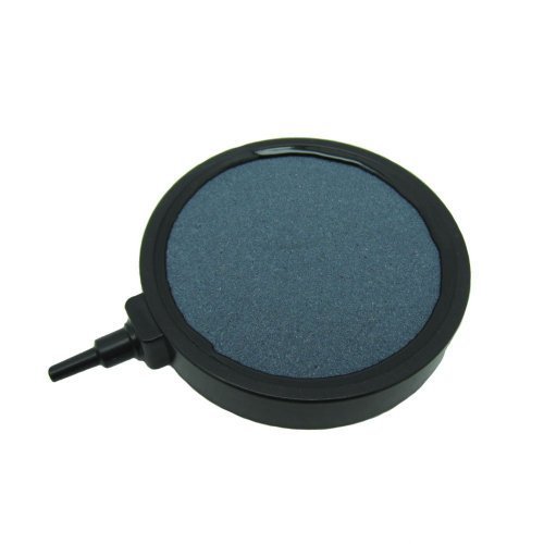 CNZ 4 Inch Air Stone Disc Diffuser for Aquarium, Hydroponics, Fish Tank - High Oxygenation & Bubble Diffusion