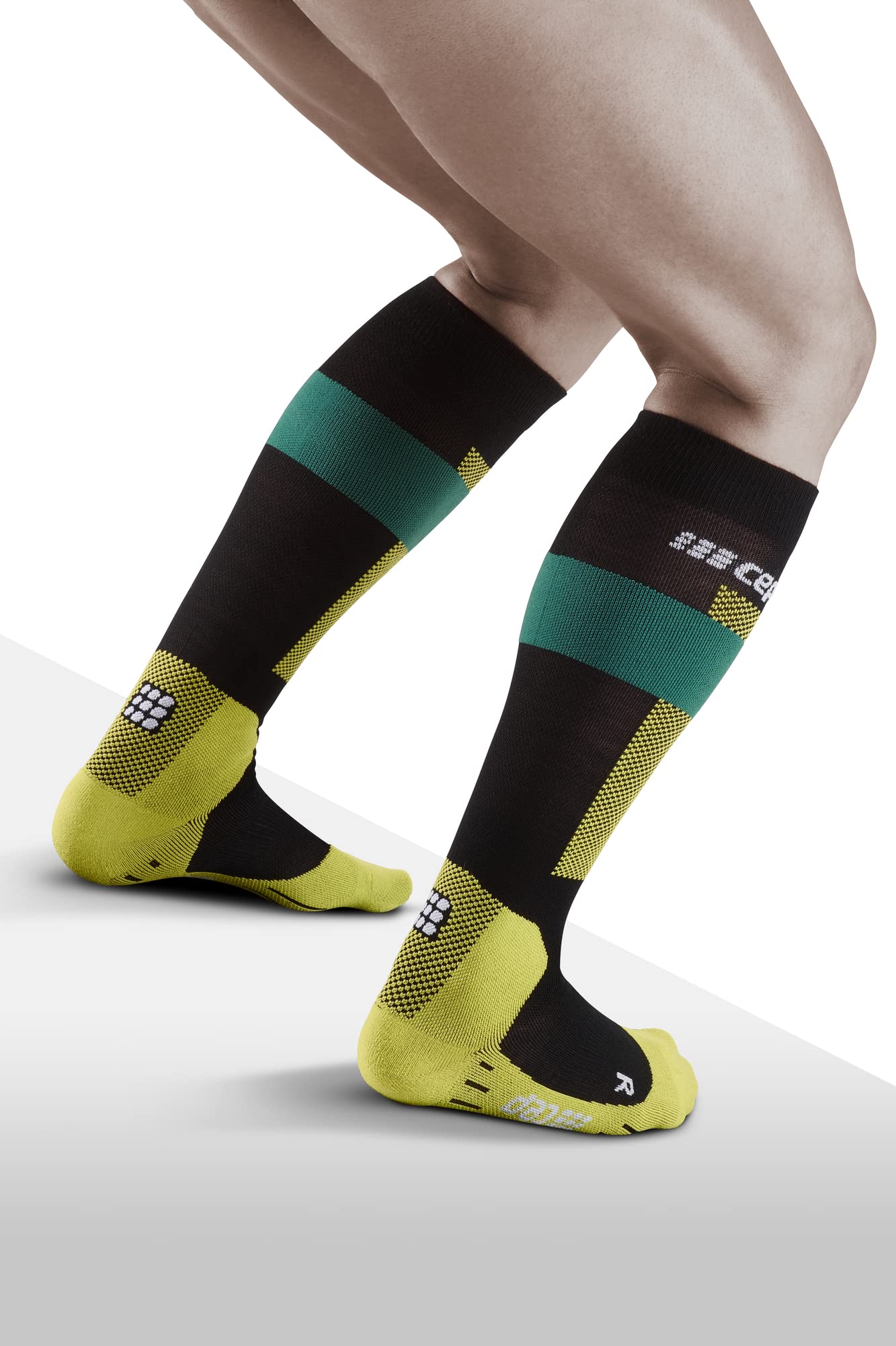 CEP Men's Merino Wool Compression Socks - Thermal Winter Ski Socks for Performance & Warmth - Perfect for Skiing, Snowboarding & Cold Weather Activities