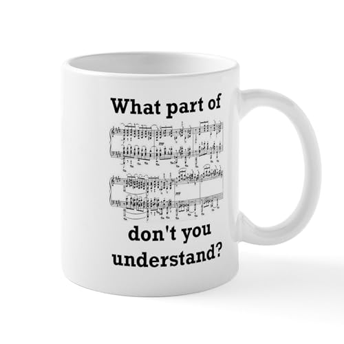 White - The Musician Mug