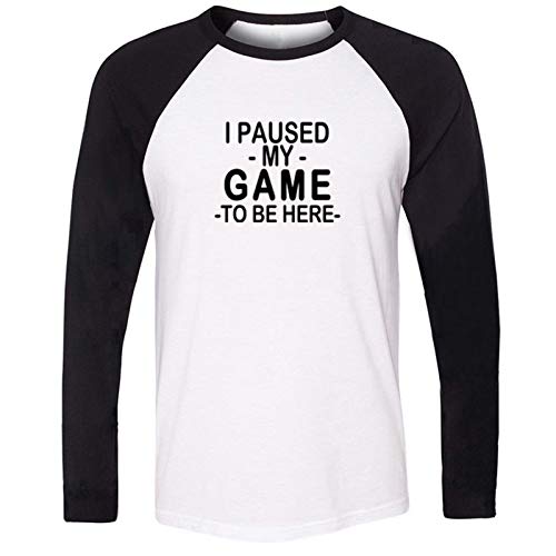 Black Long Sleeve Raglan T-shirt