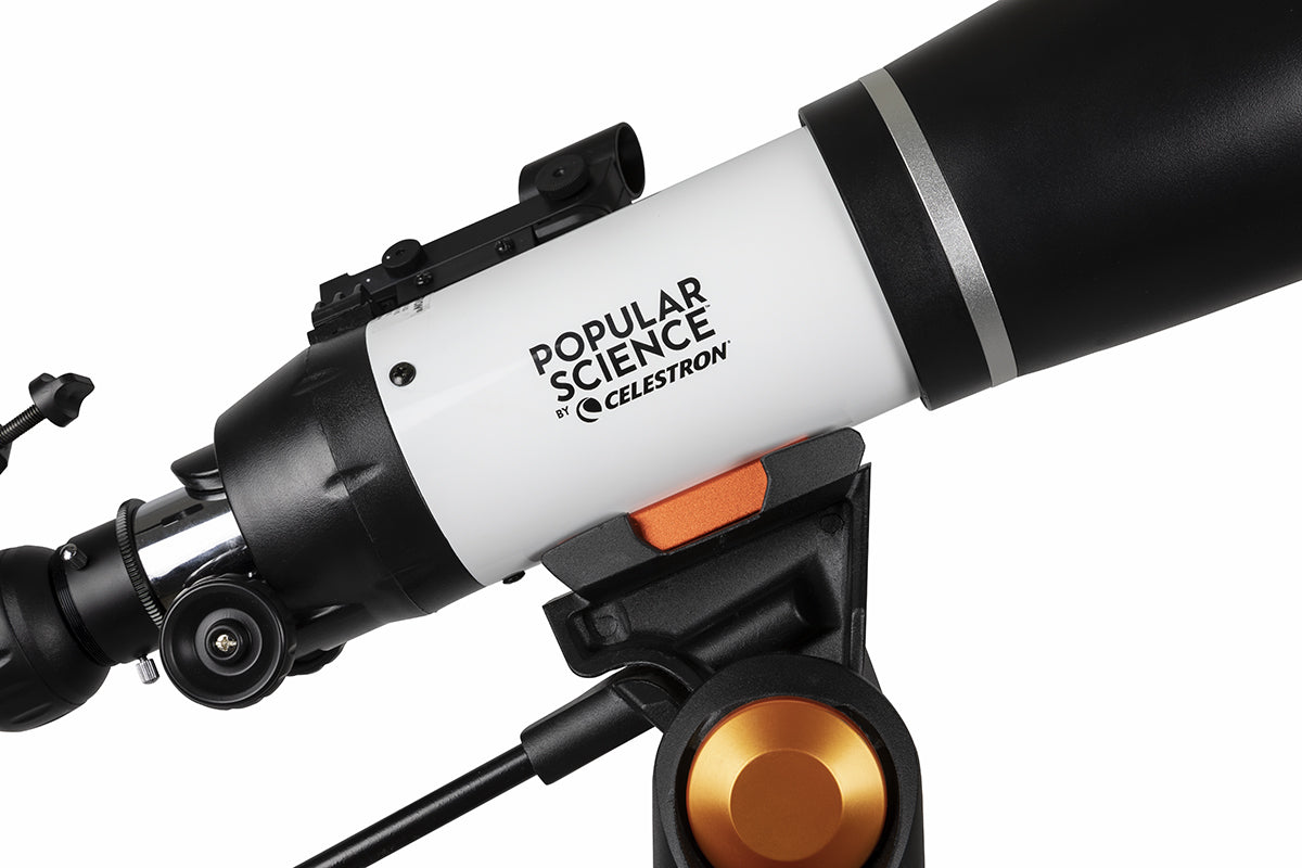Celestron AstroMaster 80AZS Telescope with Smartphone Adapter & Bluetooth Remote - Best Astronomy Telescope for Stargazing, Moon Observation & Astrophotography (Perfect for Beginners & Hobbyists)