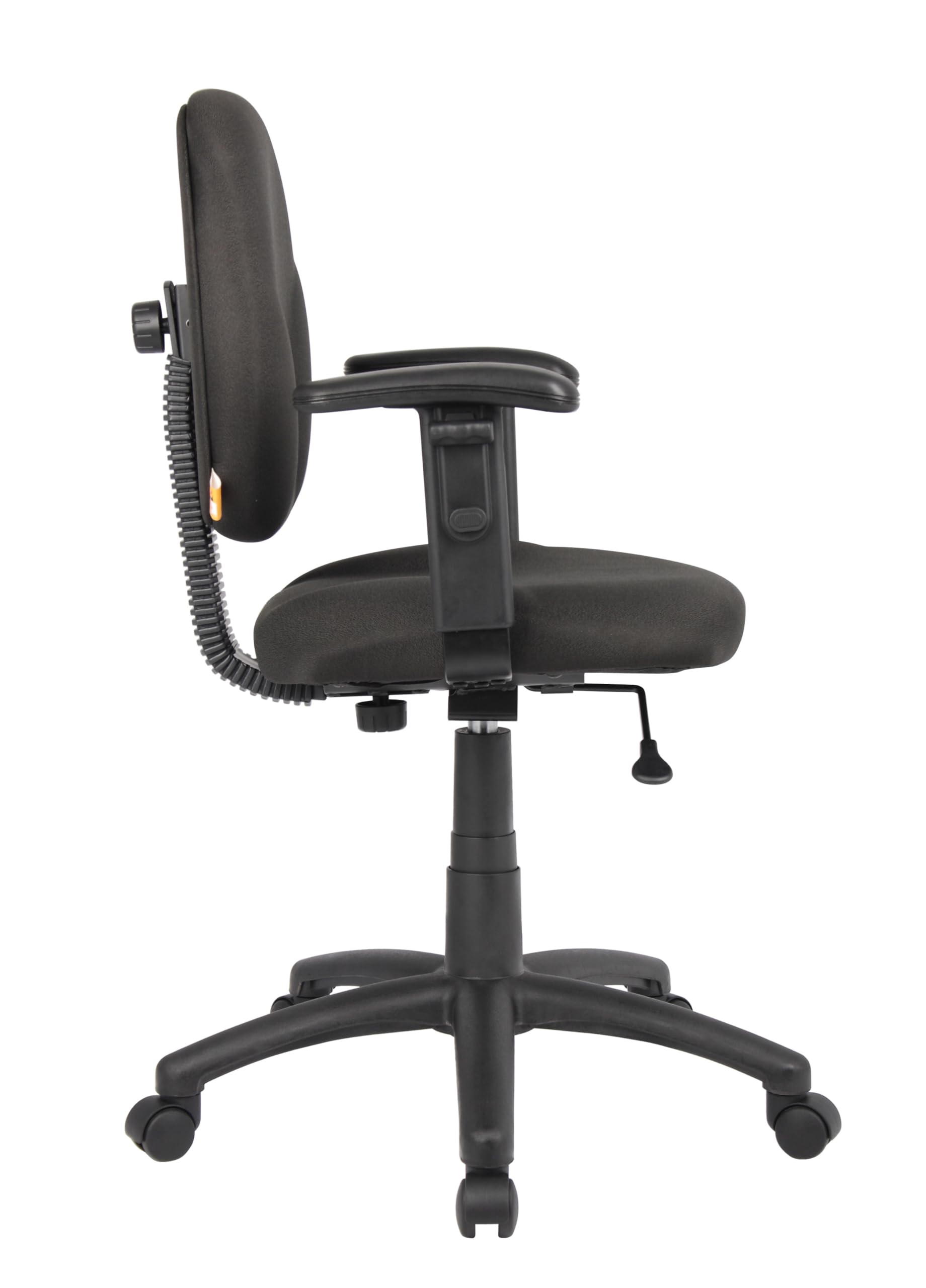 Premium Black Diamond Task Chair with Adjustable Arms - Ergonomic Office Chair for Home & Business Workspaces - Comfortable Computer Desk Chair for Long Hours of Work or Gaming