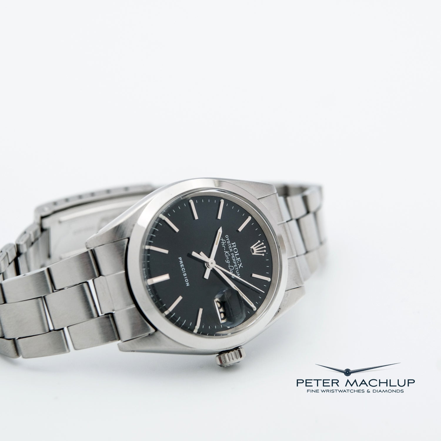 Rolex Air-King Date 34mm Men's Watch - Luxury Automatic Timepiece for Business & Formal Occasions