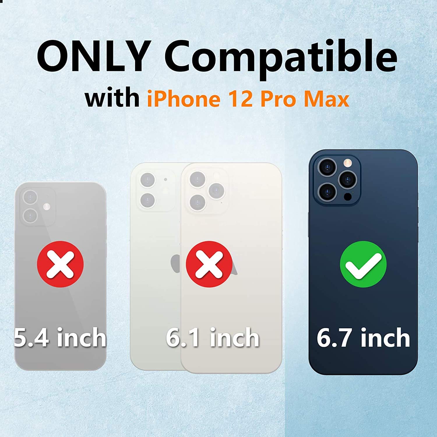 SPIDERCASE Rugged Waterproof iPhone 12 Pro Max Case with Built-in Screen Protector | Shockproof Full Body Protection for 6.7