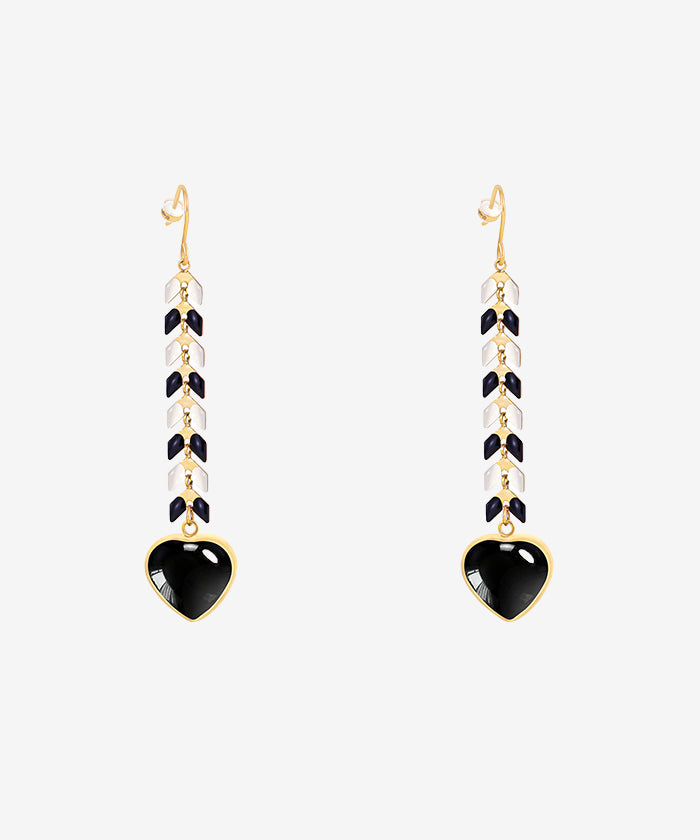 Wrangler Demeter's Heart Necklace and Earrings Set - Sterling Silver Greek Goddess Jewelry for Women - Perfect for Valentine's Day, Anniversary, and Romantic Date Nights