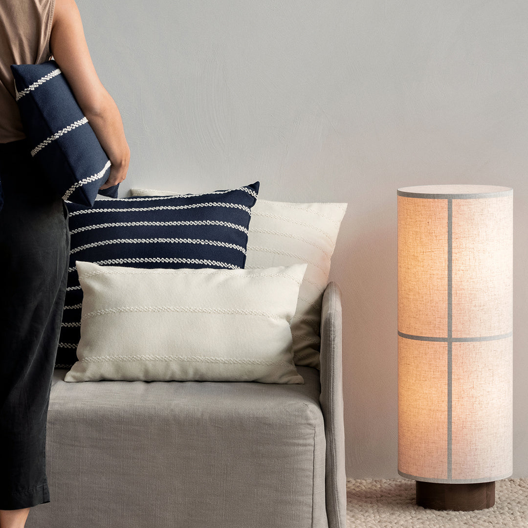 Hashira Floor Lamp - Modern LED Standing Light for Living Room, Bedroom & Office - Adjustable Brightness & Warm White Light - Perfect for Reading, Relaxing & Decor