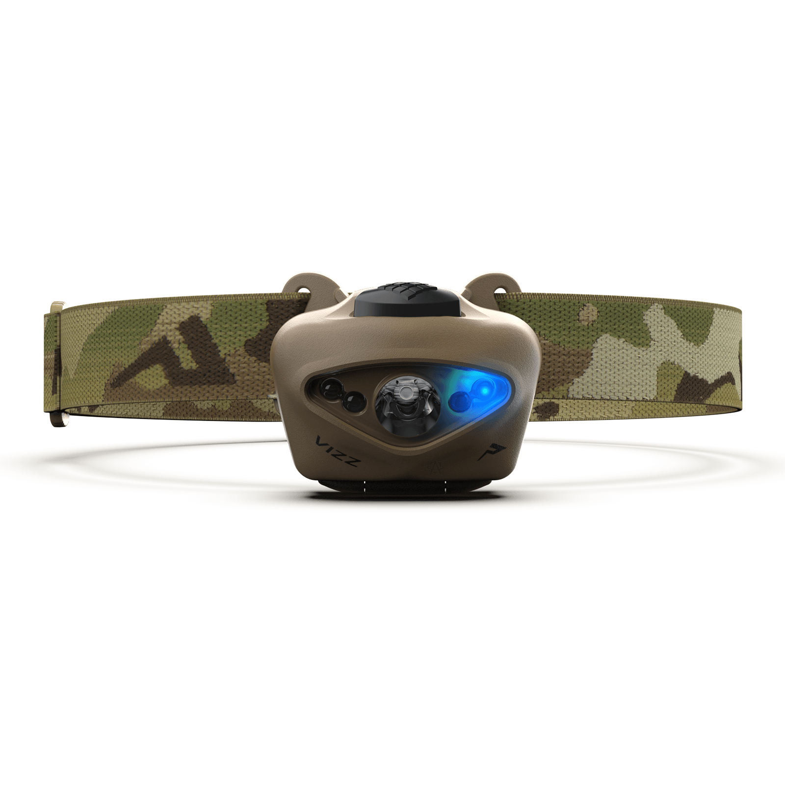 Princeton Tec Vizz Tactical MPLS Headlamp - 550 Lumens LED Headlight for Camping, Hiking & Outdoor Adventures | Waterproof & Durable | Made in USA