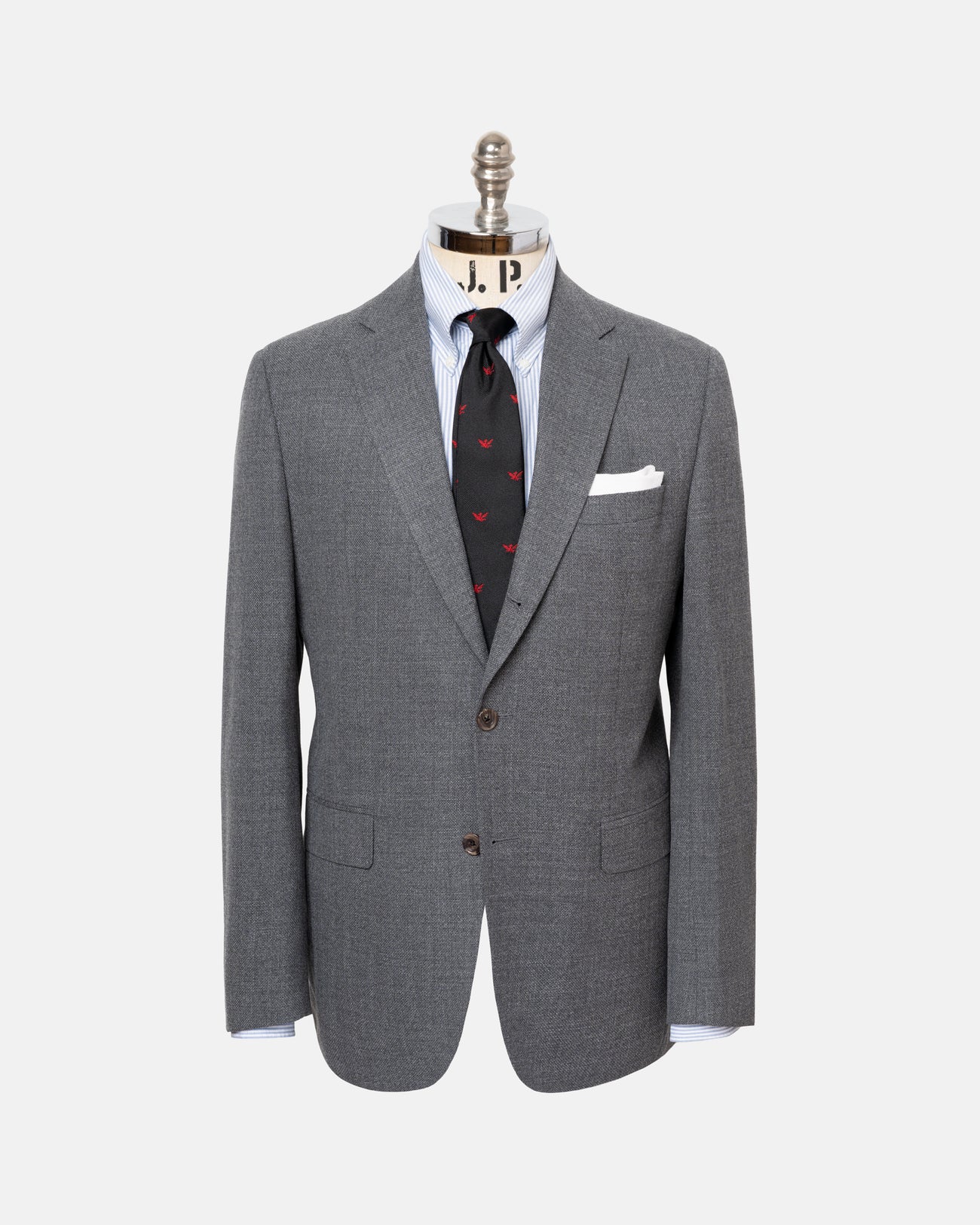 Premium Wool Hopsack Sport Coat for Men - Classic Business & Formal Blazer - Perfect for Office, Weddings & Special Occasions