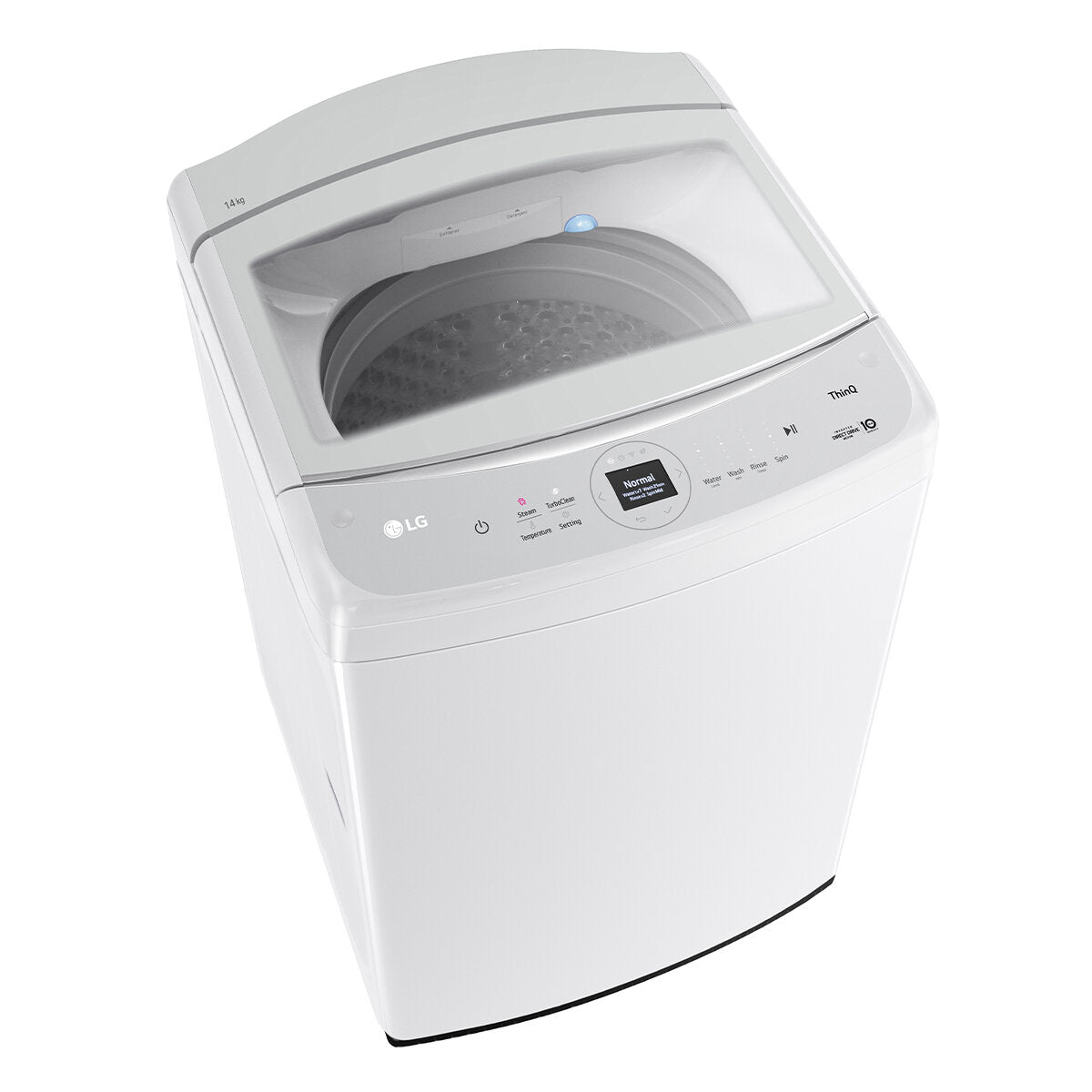 LG Series 9 14kg Top Load Washing Machine - Energy Efficient White WTL9 14W for Large Families & Heavy Laundry Loads | Perfect for Home & Apartment Use
