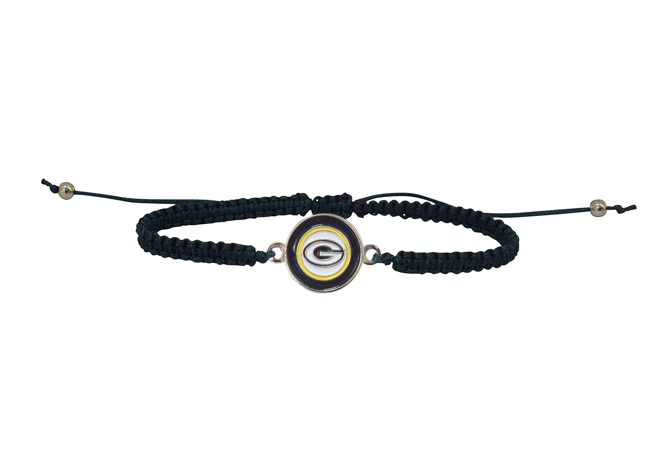 NFL Braided Logo Bracelet - Sports Fan Jewelry Gift for Women & Girls | Fashionable Birthday & Holiday Present | Perfect for Game Day, Parties & Casual Wear
