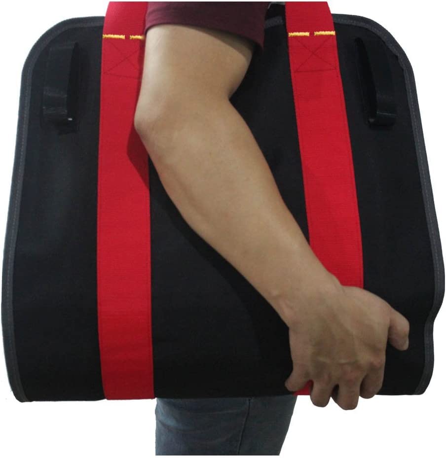 Premium MELOTOUGH Firewood Log Carrier - Heavy Duty Ballistic Nylon Tote Bag for Firewood, Stronger Than Canvas - Ideal for Camping, Fireplace & Outdoor Wood Hauling