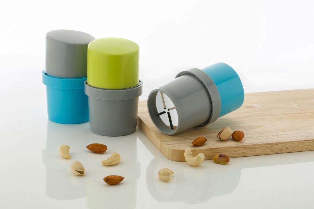 BigPlayer 3-in-1 Plastic Dry Fruit Grinder, Paper Shredder & Food Slicer - Efficient Multi-Purpose Kitchen Tool for Nuts, Herbs & Documents | Perfect for Baking, Cooking & Home Office Use