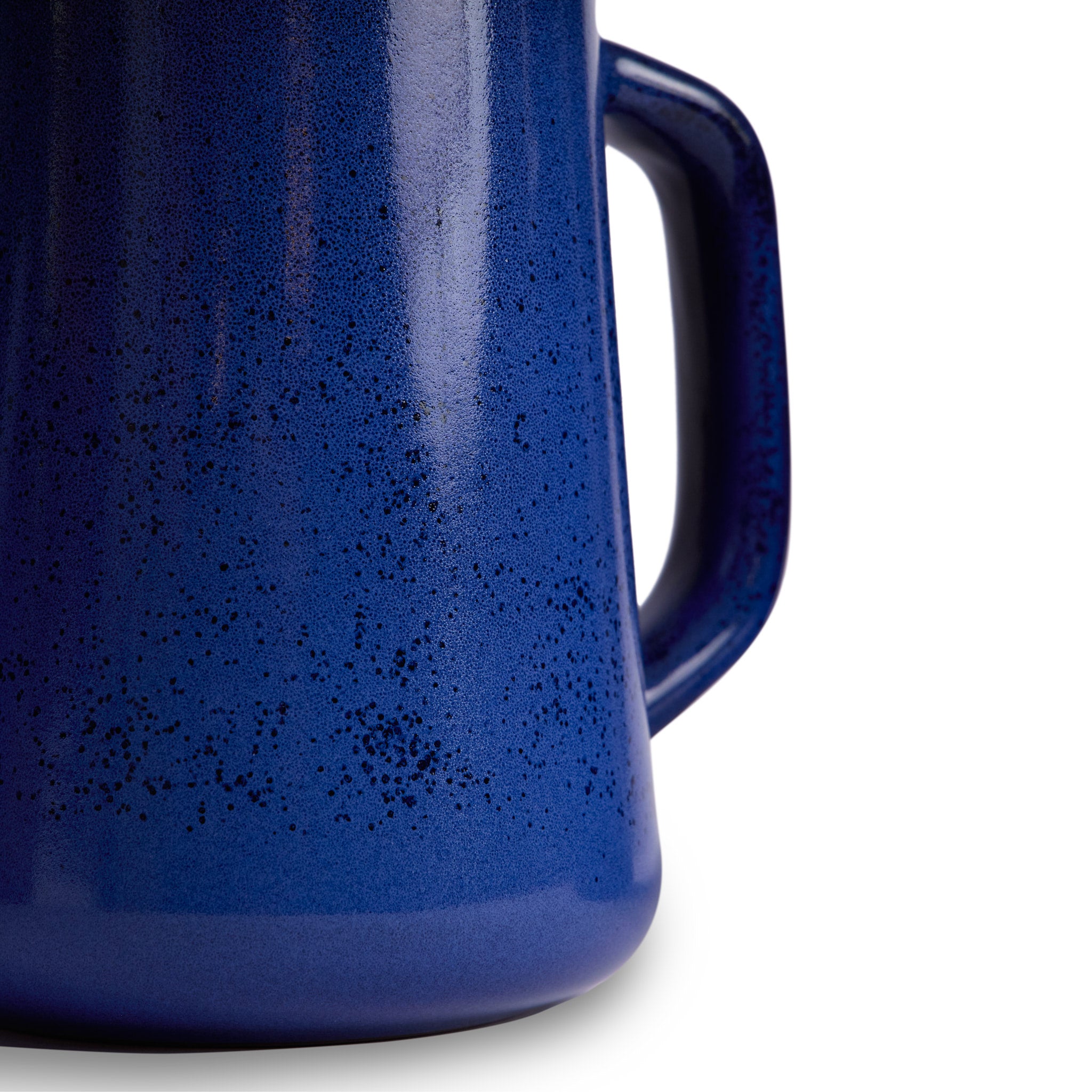 Premium Large Pitcher in Moonstone & Midnight - Elegant Glass Water Pitcher for Iced Tea, Lemonade & Entertaining - Perfect for Parties, Dining & Home Decor