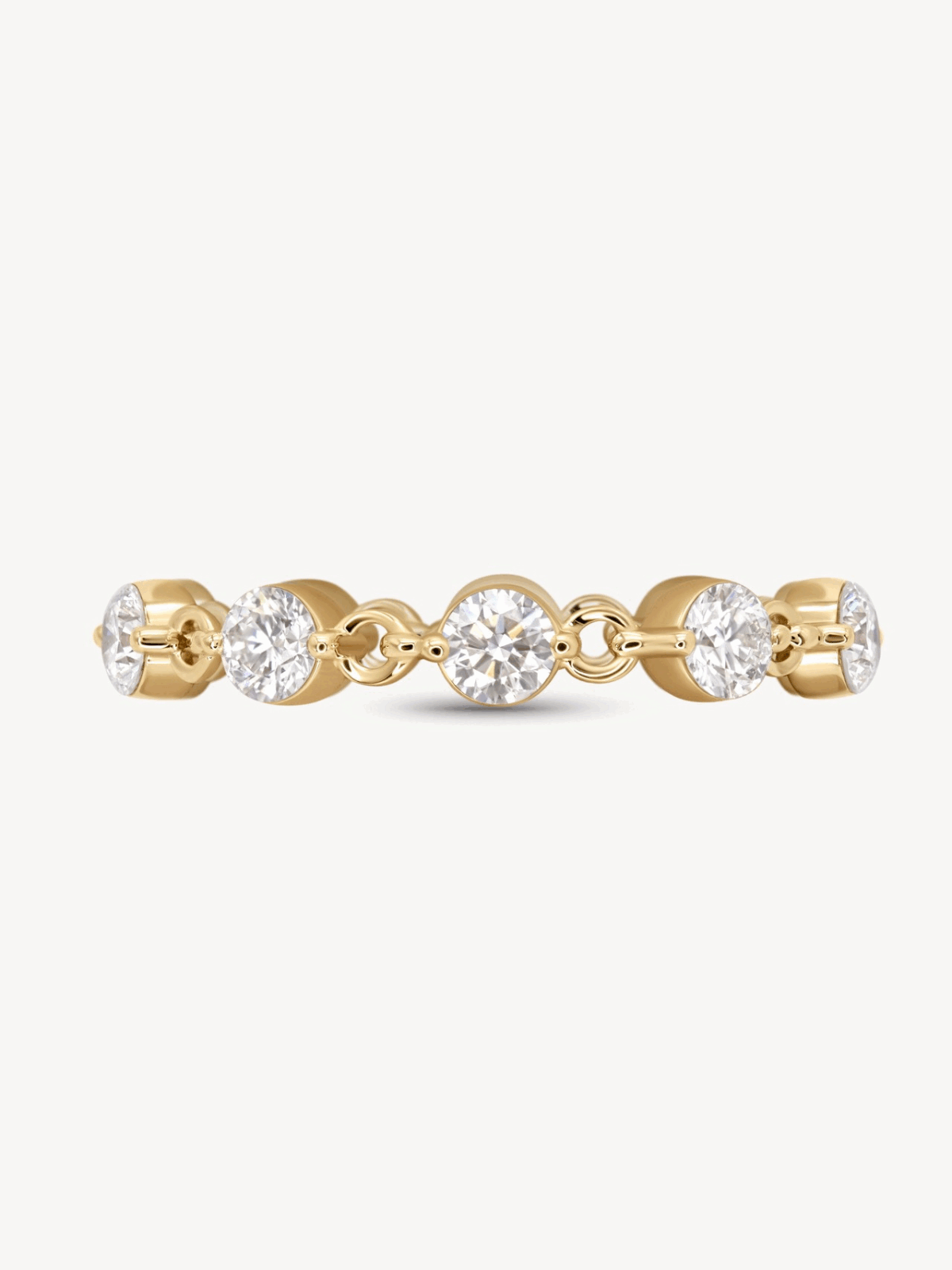 Diamond Eternity Ring for Women - 14K Gold/Platinum Wedding Band - Perfect for Anniversaries & Proposals