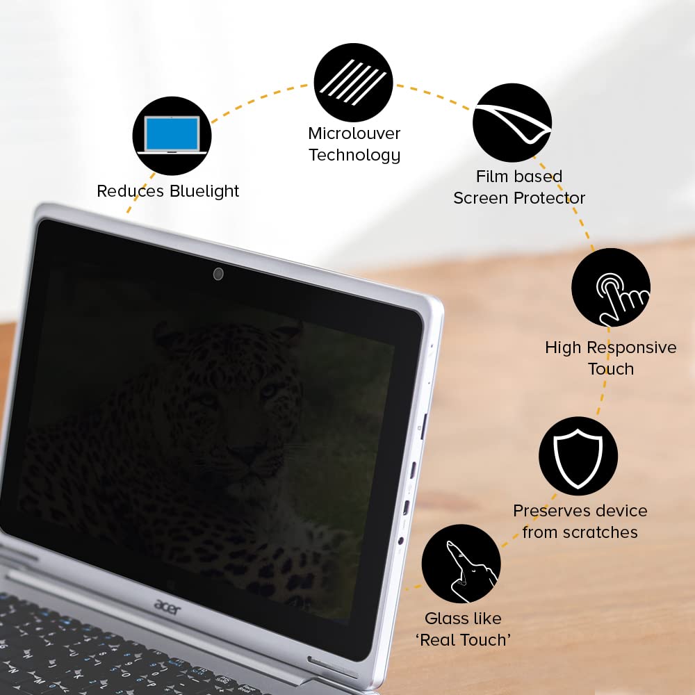 Anti-Spy Privacy Screen Protector for MSI GP75 Leopard 17.3