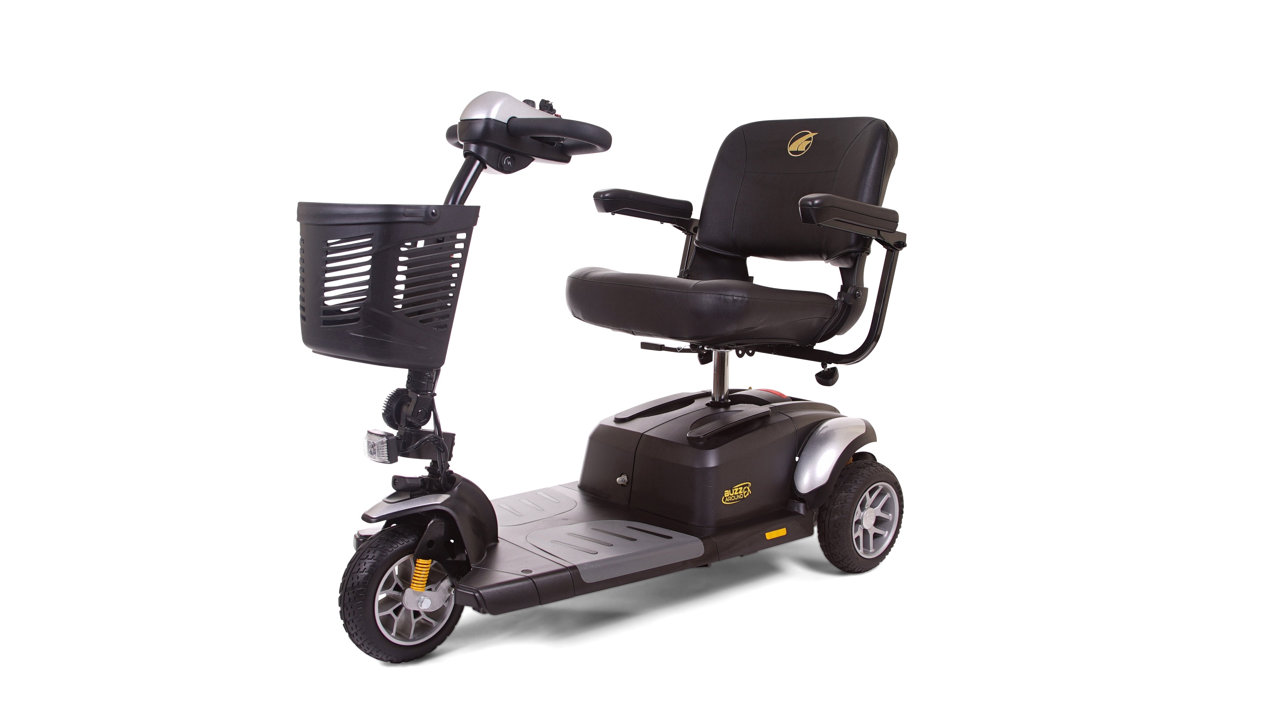 Golden Technologies BuzzAround EX Extreme 3 Wheel Mobility Scooter for Adults - Lightweight & Portable Electric Scooter for Indoor/Outdoor Use, Shopping, Travel & Daily Commuting