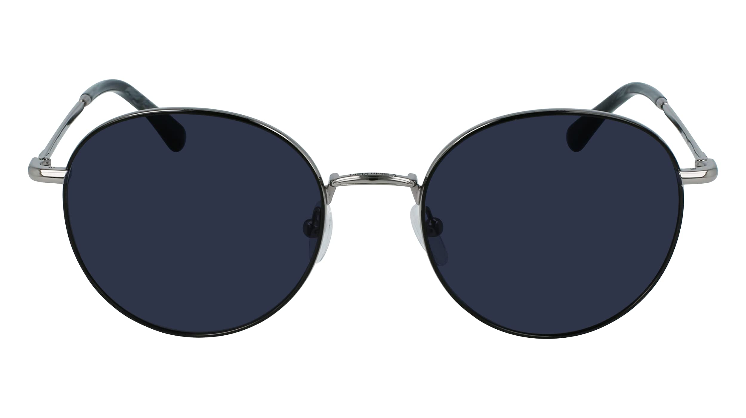 Calvin Klein CK21127s Round Polarized Sunglasses for Men & Women - UV Protection, Classic Fashion Shades for Outdoor, Driving, Beach & Travel