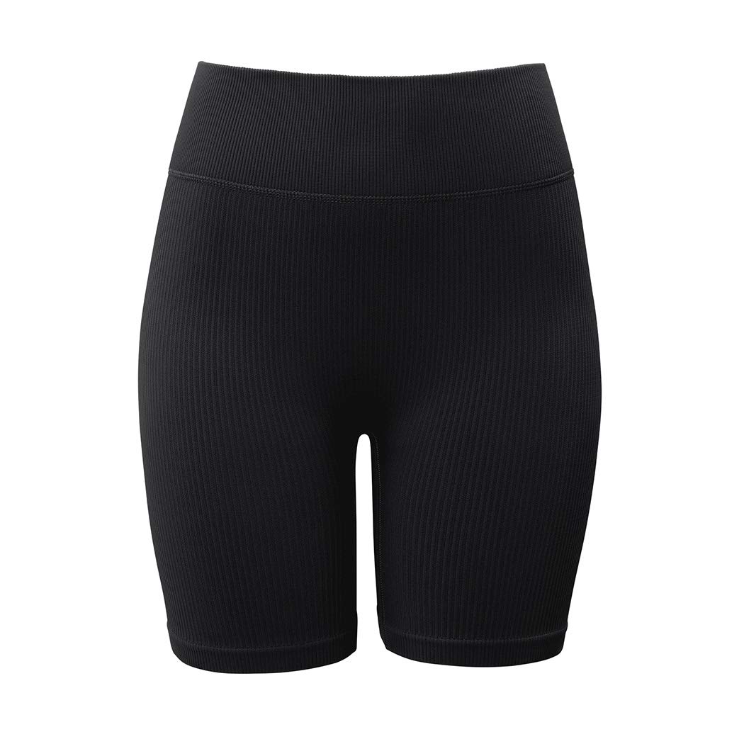 SUUKSESS Women's High Waisted Ribbed Seamless Leggings - Workout Yoga Pants for Gym, Running & Lounge Wear - Comfortable & Stretchy Activewear