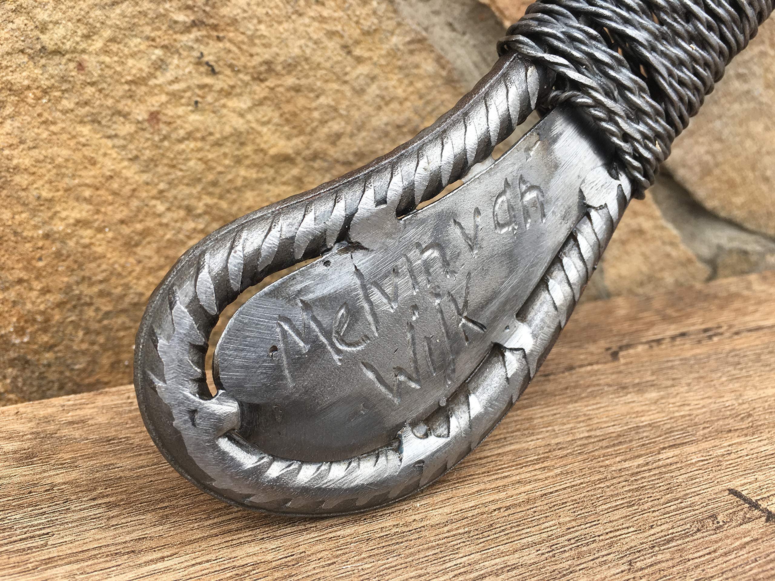 Rebar Axe - High-Quality Viking Hatchet & Tomahawk for Men | Perfect Father's Day, Christmas & 6th Anniversary Gift | Durable Iron Axe for Camping, Wood Chopping & Outdoor Adventures