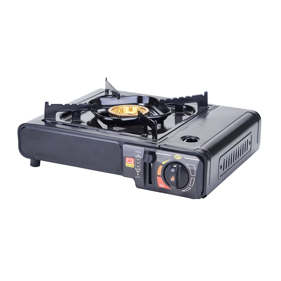 Winco Portable Countertop Butane Stove - Compact Gas Burner for Camping, Picnics & Outdoor Cooking | Perfect for RVs, Tailgating & Emergency Use
