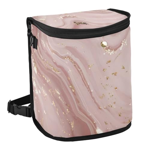 Rose Gold Abstract Marble