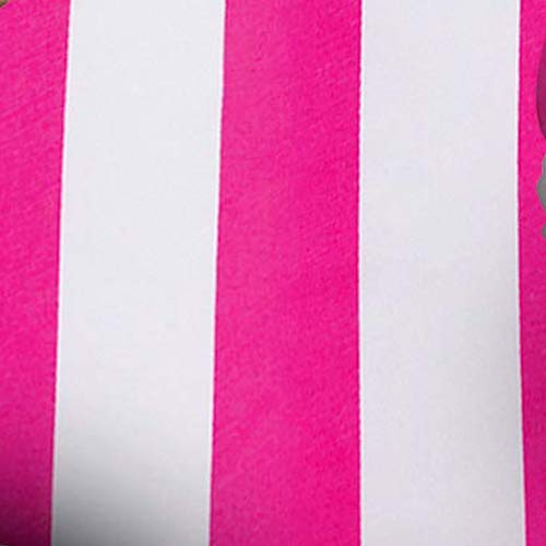 Canvas - Pink and White Stripe