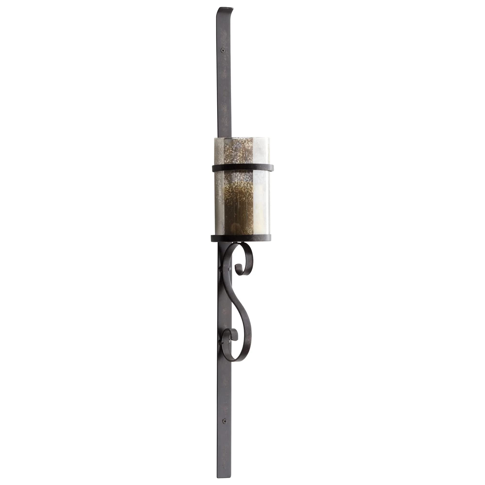 Cyan Design Osborne Wall Sconce - Elegant Iron & Glass Candle Holder for Home Decor, Bedroom, Living Room, Dining Room Lighting