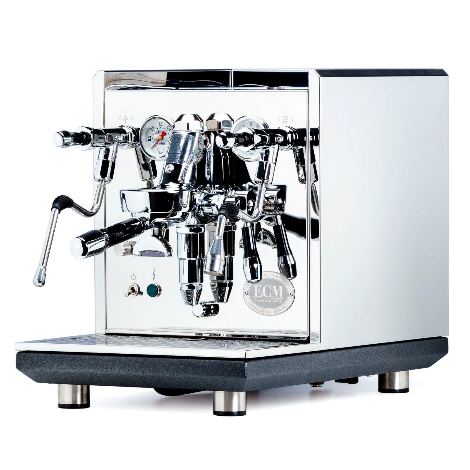 ECM Synchronika II Professional Espresso Machine - High-Performance Home & Commercial Coffee Maker for Barista-Quality Espresso, Cappuccino, and Latte - Perfect for Coffee Shops, Offices, and Home Kitchens