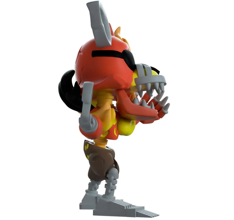 Five Nights at Freddy's Grimm Foxy Vinyl Figure - Official FNAF Collectible for Horror Game Fans & Home Decor