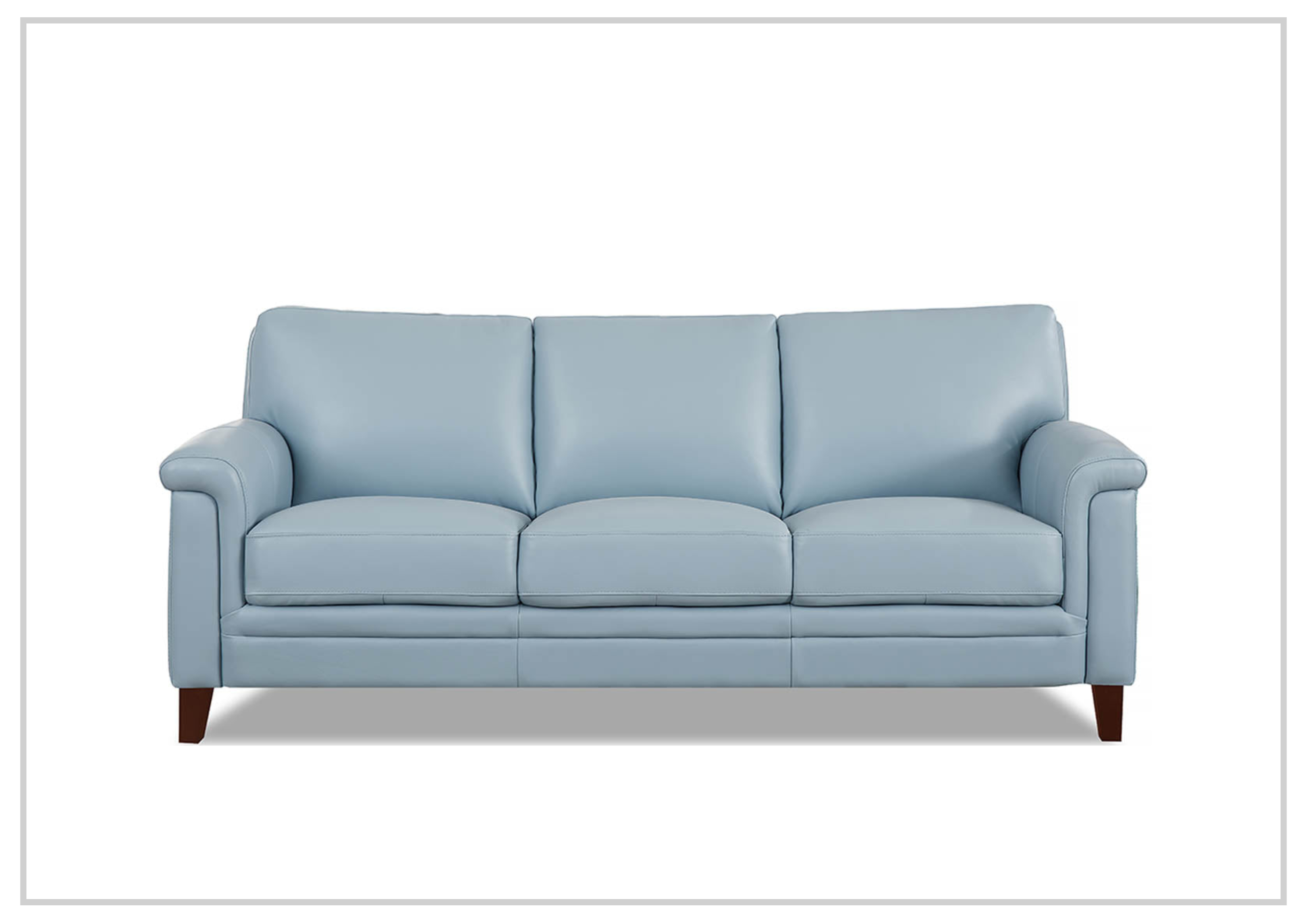 Hydeline Westcott 3-Seater Genuine Top Grain Leather Sofa - Luxurious Living Room Furniture for Home & Office Comfort