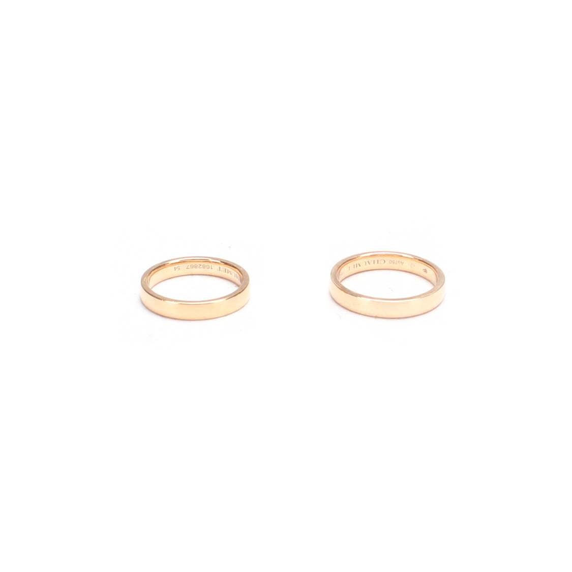 18K Gold Wedding Bands for Couples - Matching His & Hers Rings - Perfect for Engagement, Anniversary & Romantic Gifts