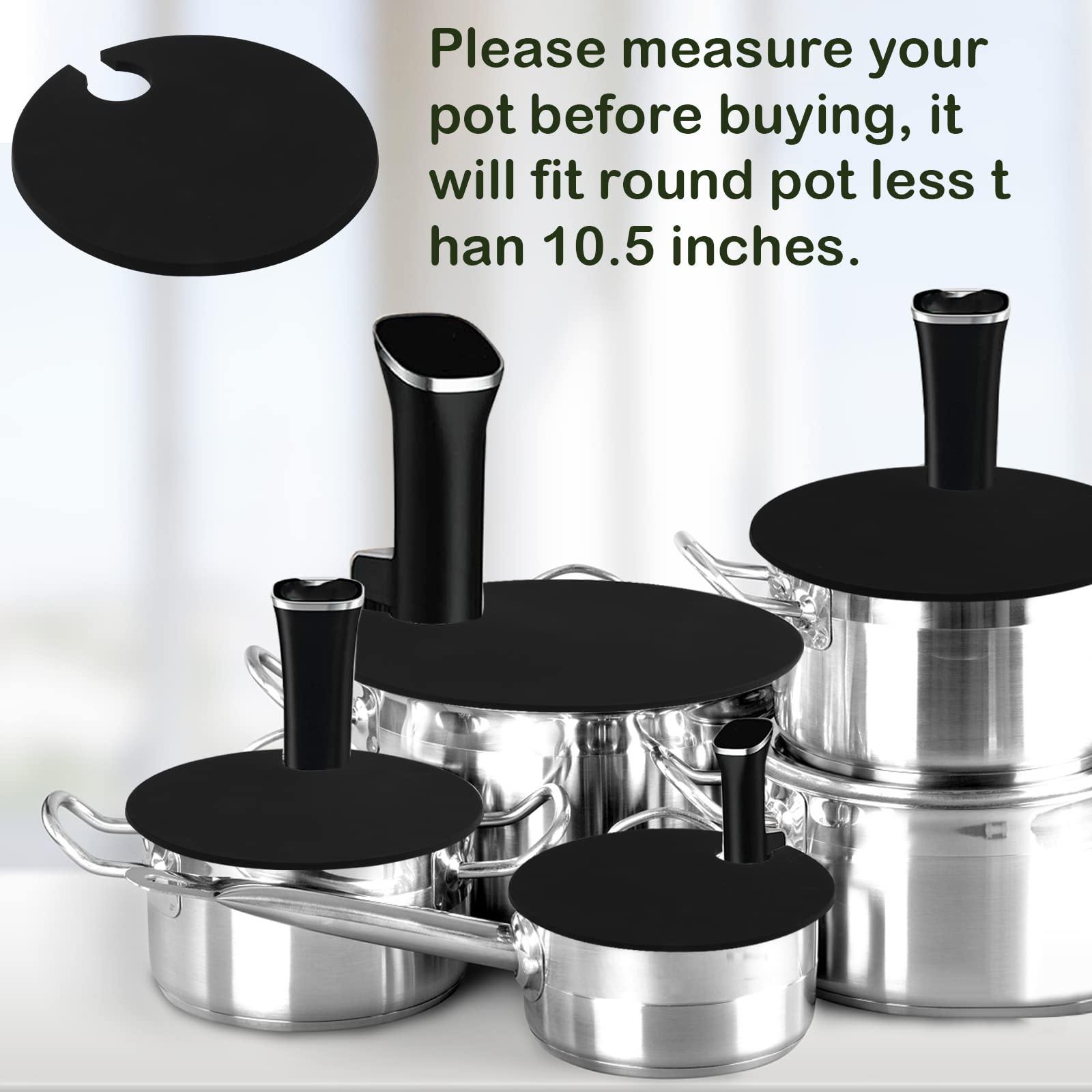 Premium Sous Vide Cooker with Vacuum Lid - Fits 10.5
