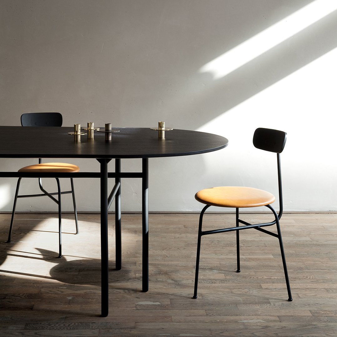 Afteroom Modern Dining Chair - Upholstered Seat for Kitchen, Dining Room & Office - Comfortable & Stylish Home Furniture