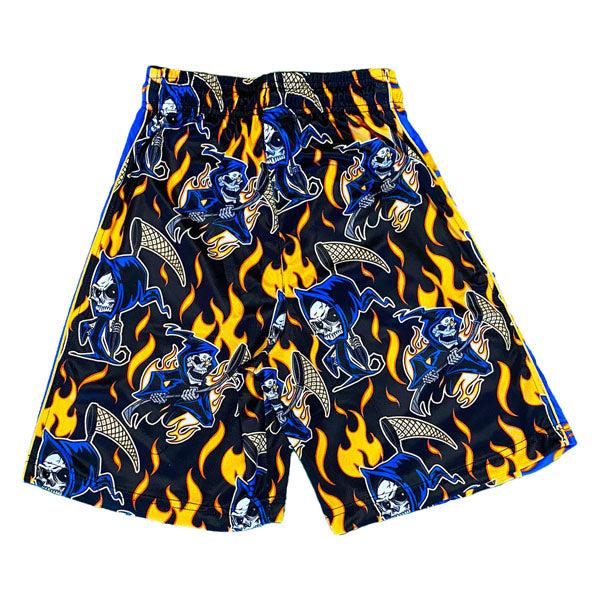 Boys Reaper Lax Shorts - Lightweight Performance Lacrosse Shorts for Youth Players - Perfect for Training, Games & Outdoor Sports