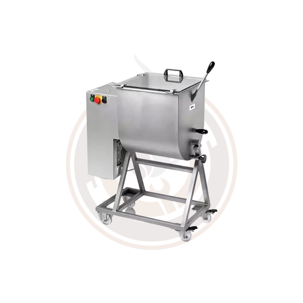 Omcan 1.5 HP Heavy Duty Commercial Meat Mixer - 50 kg / 110 lb Capacity for Butcher Shops, Restaurants & Food Processing - Stainless Steel Meat Grinder with Powerful Motor for Ground Beef, Sausage & Meatball Preparation