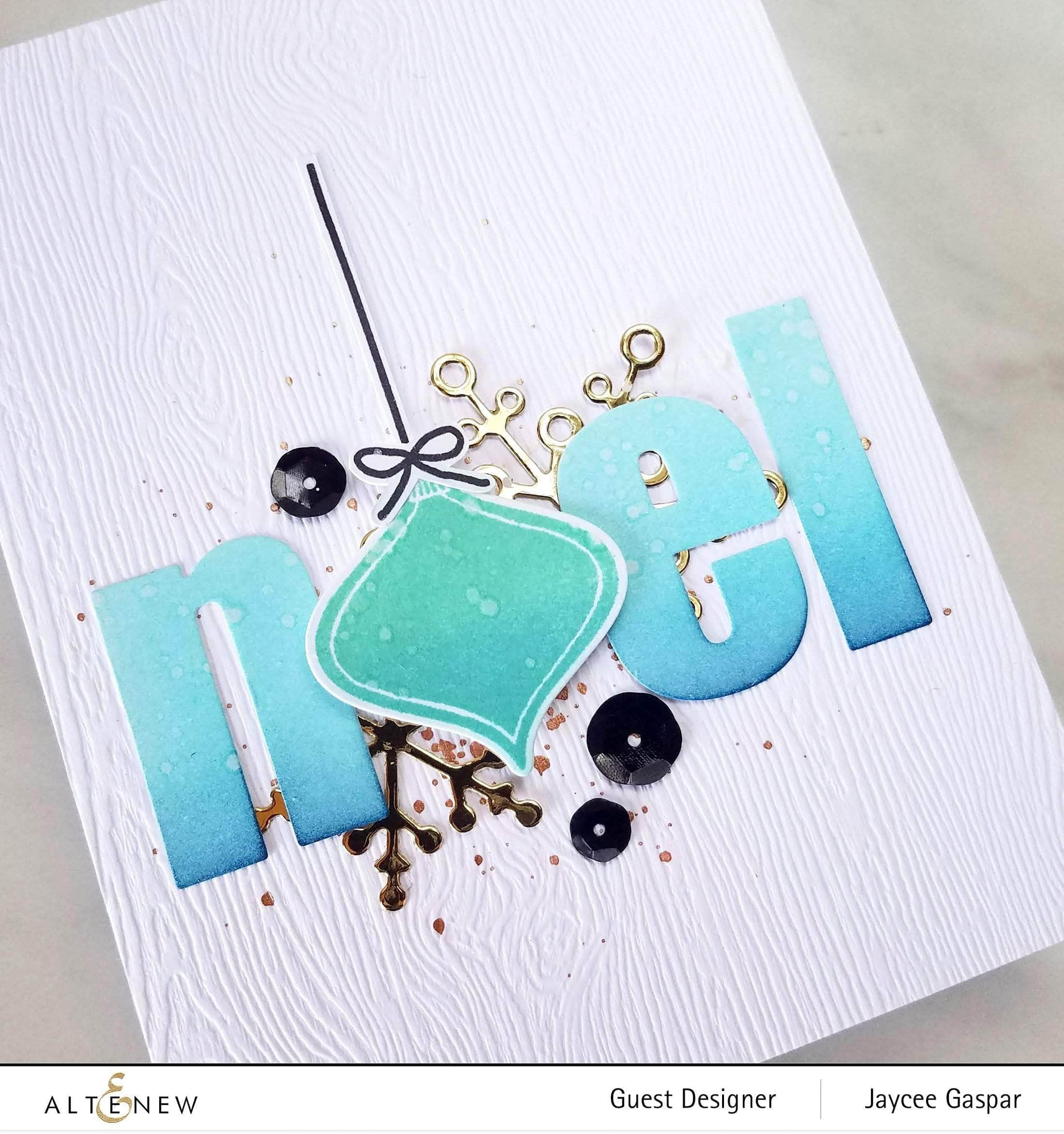 Festive Silhouettes Stamp Set for Card Making & Scrapbooking - Christmas, Birthday, DIY Craft Projects