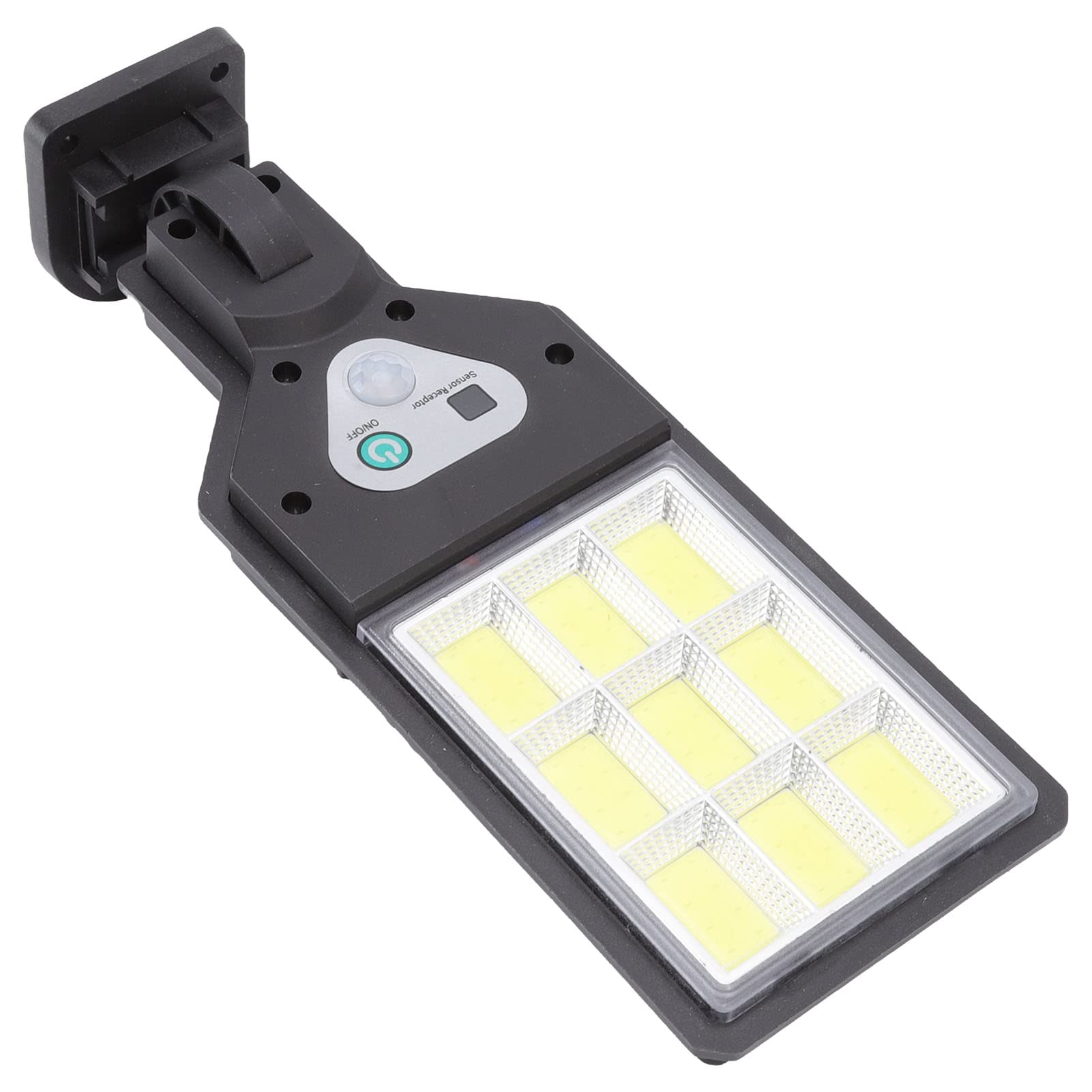9COB LED Solar Street Lights - IP65 Waterproof, 3 Lighting Modes with Motion Sensor, High Brightness Outdoor Solar Lamp for Yard, Garden, Pathway & Driveway Lighting