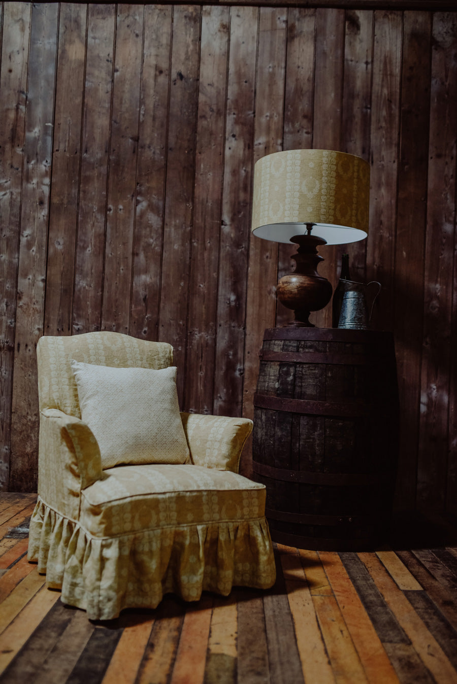 Premium Linen Fabric in Mustard Yellow - Soft & Durable for Home Decor, DIY Crafts, and Fashion Projects