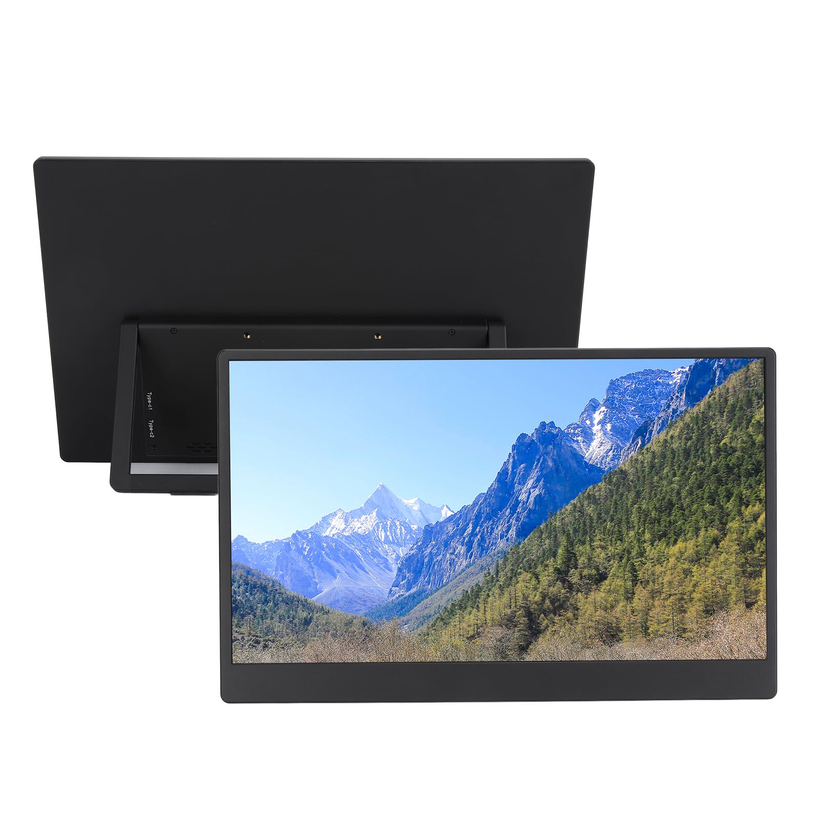 13 Inch 2.5K Portable Monitor with 2560x1600 UHD Resolution, 100% sRGB IPS Display, USB-C & HDMI Connectivity - Perfect for Gaming, Laptop Extension, Travel, and Nintendo Switch (HDR Supported)