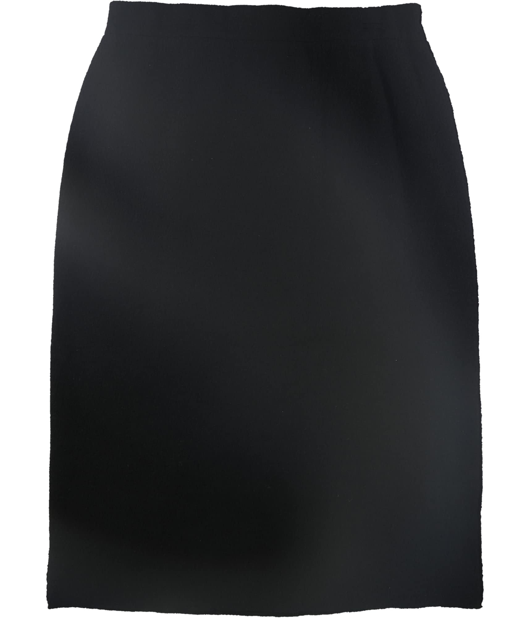 Eileen Fisher Women's Textured Pencil Skirt - Black, Size Large | Slim Fit Office Skirt for Professional & Business Casual Outfits