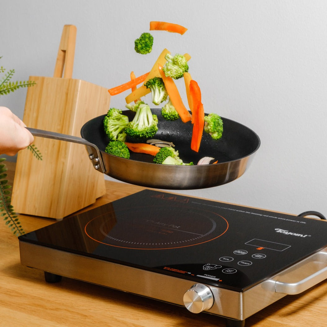 TOYOMI IC 9590 Digital Infrared Cooker - Fast & Even Cooking, Energy Efficient Countertop Appliance for Healthy Meals | Perfect for Home Kitchens, Dorms & Small Spaces